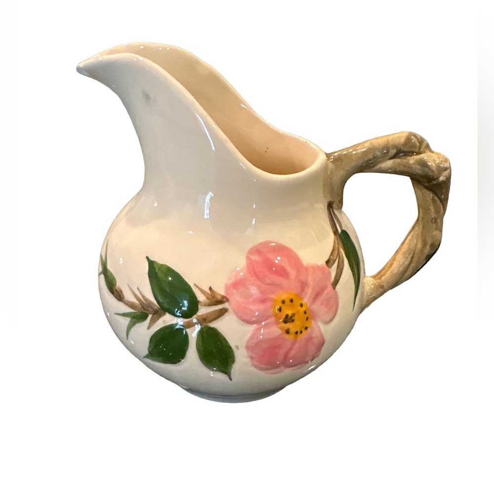 Franciscan Desert Rose Hand-Painted Creamer Made in California